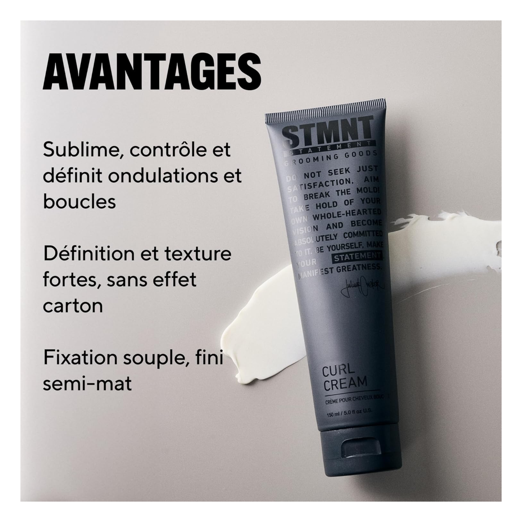 Statement - Julius Cvesar - Crème pour cheveux bouclés - 150 ML