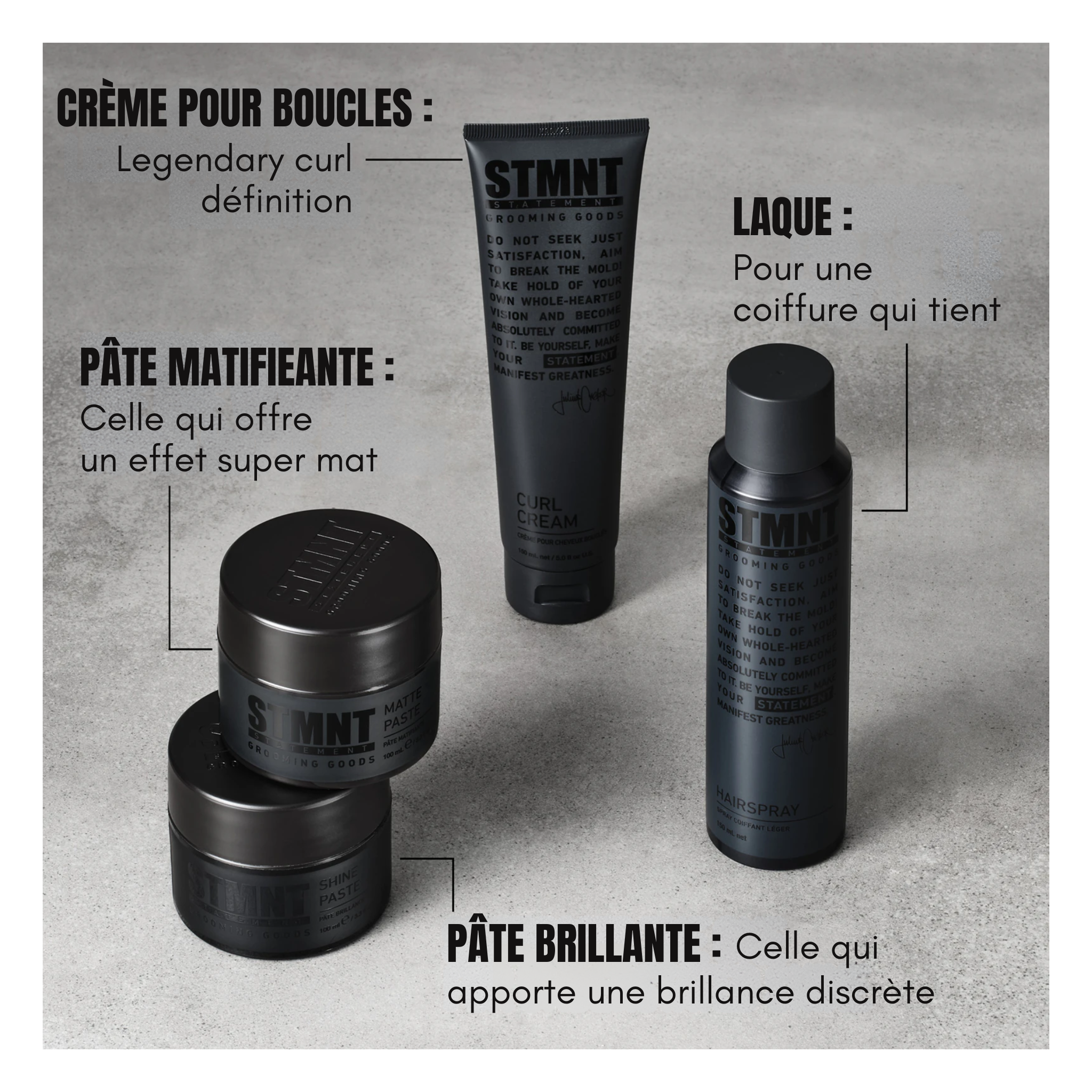 Statement - Julius Cvesar - Pâte brillance - 100 ML