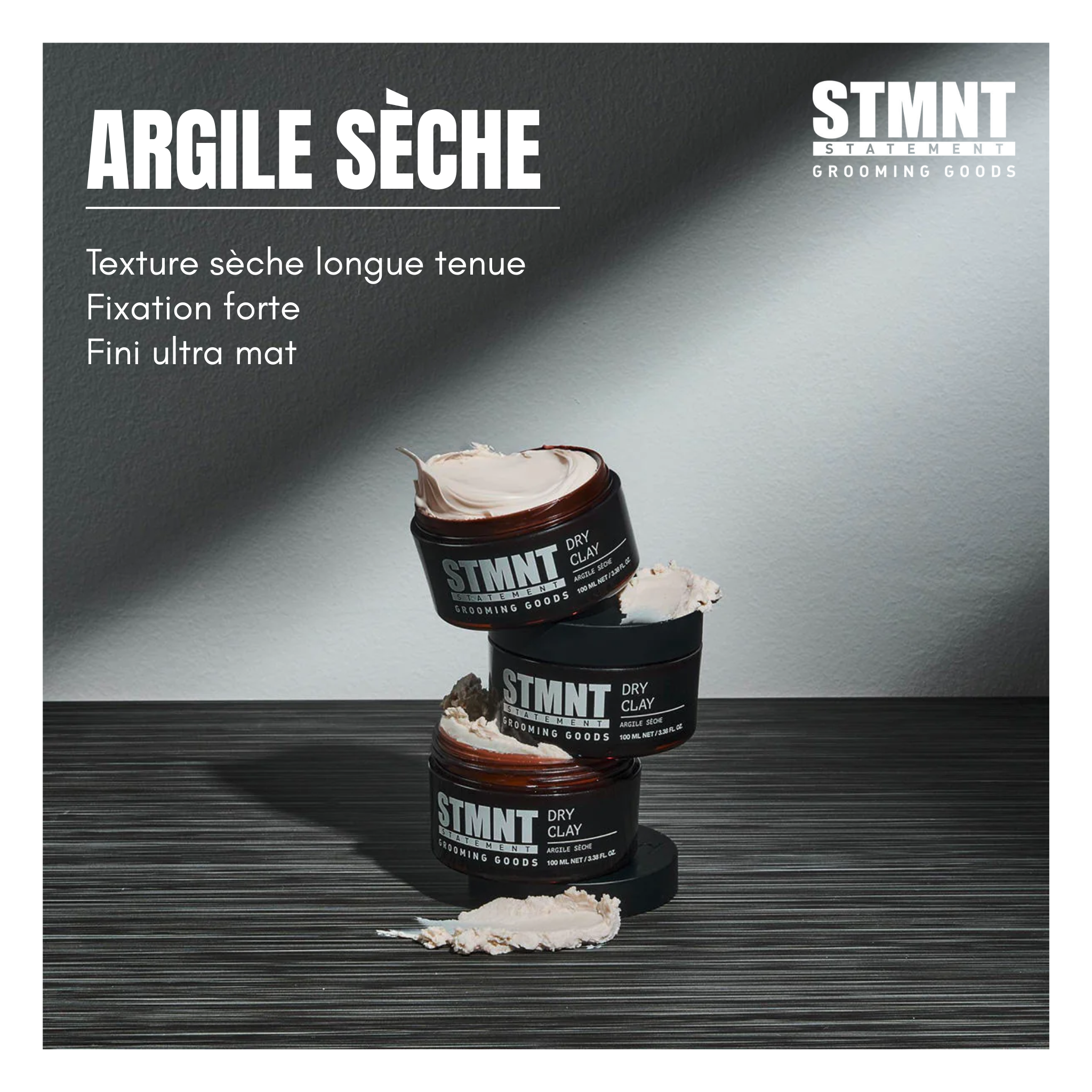 Statement - Nomad Barber - Argile sèche - 100 ML