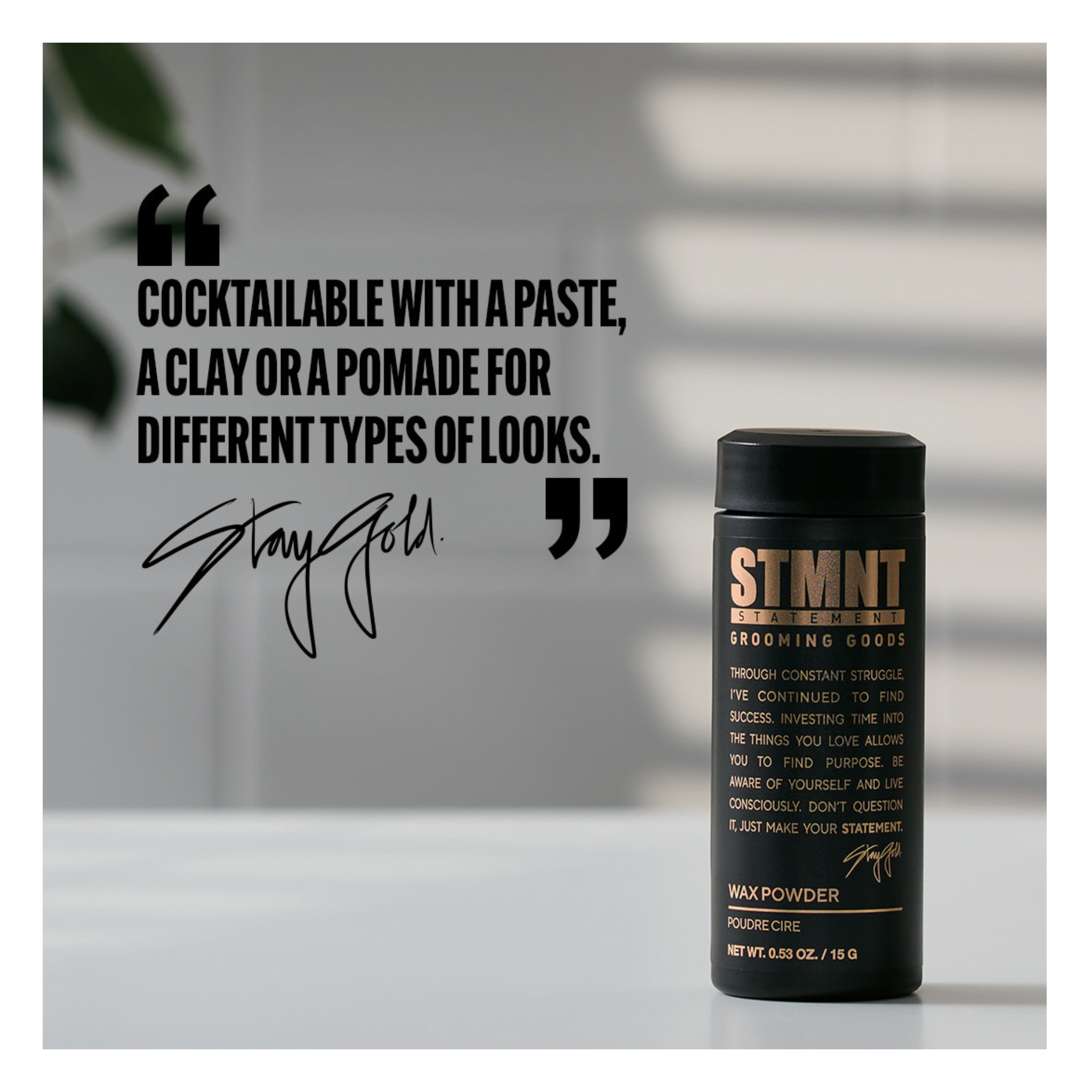 Statement - Staygold - Poudre de cire - 15 G
