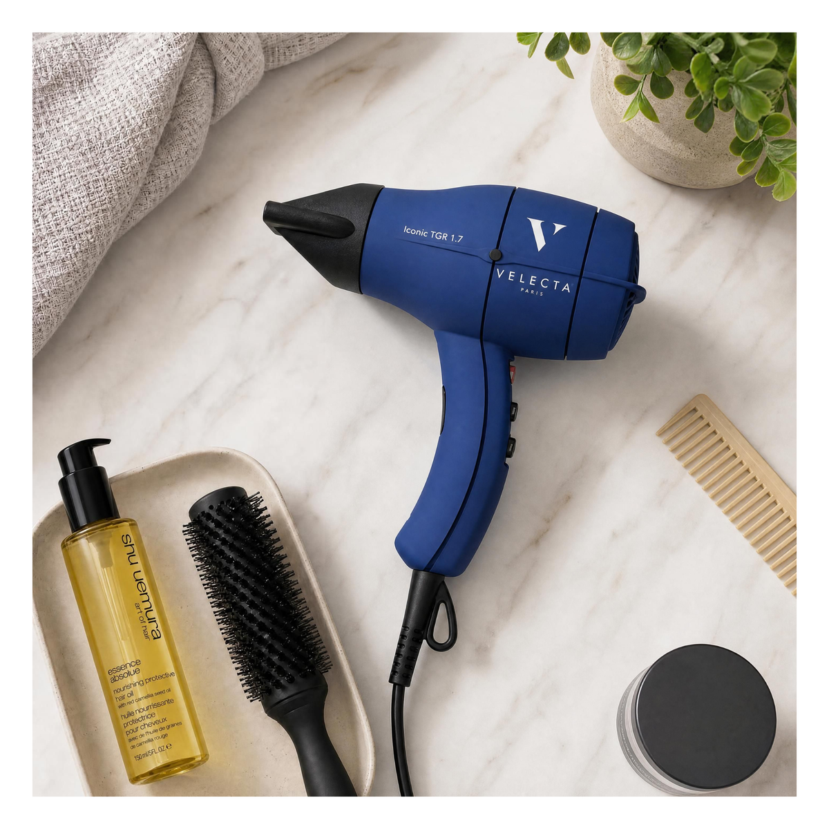 Velecta - Iconic TGR 1.7 - Sèche-cheveux bleu céleste