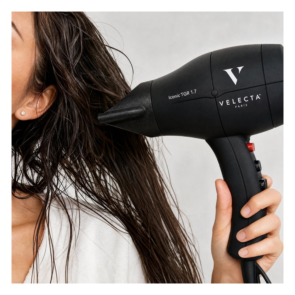 Velecta - Iconic TGR 1.7 - Sèche-cheveux noir intense