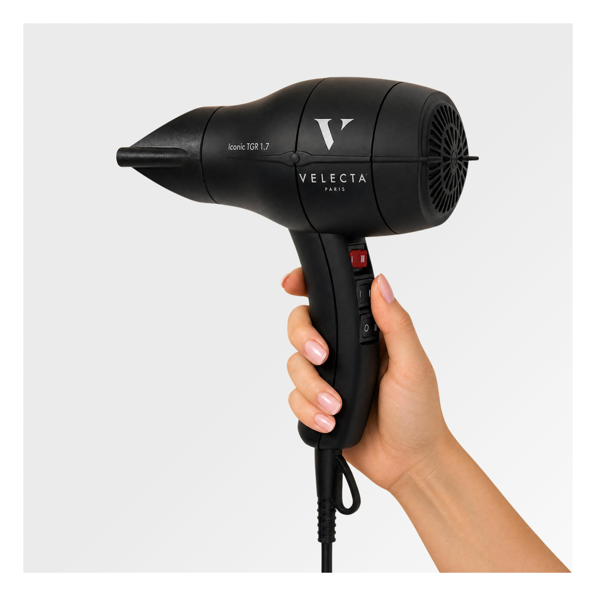 Velecta - Iconic TGR 1.7 - Sèche-cheveux noir intense