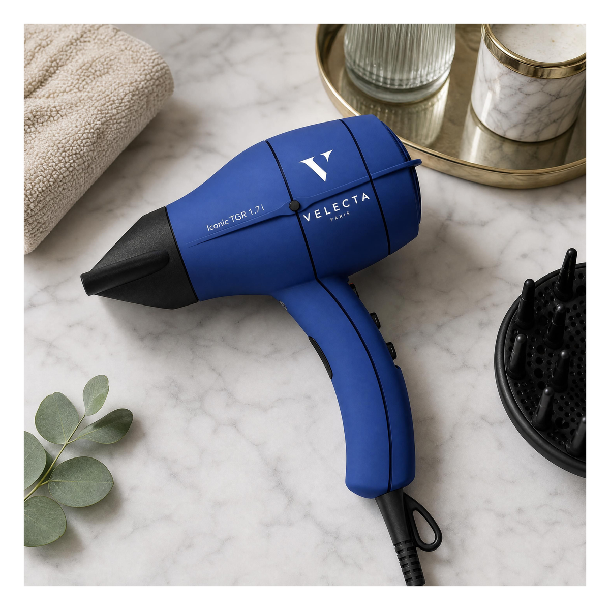 Velecta - Iconic TGR 1.7i - Sèche-cheveux bleu céleste