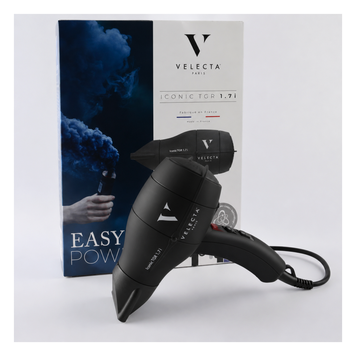 Velecta - Iconic TGR 1.7i - Sèche-cheveux noir intense