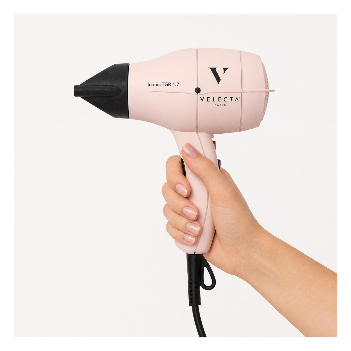 Velecta - Iconic TGR 1.7i - Sèche-cheveux rose poudré