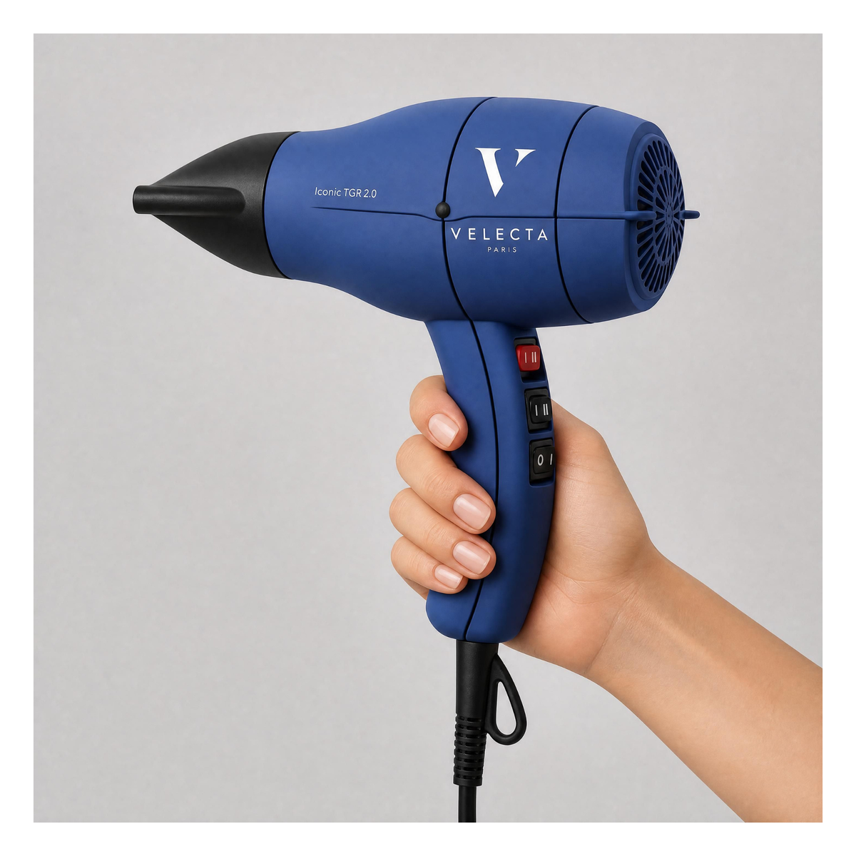Velecta - Iconic TGR 2.0 - Sèche-cheveux bleu céleste