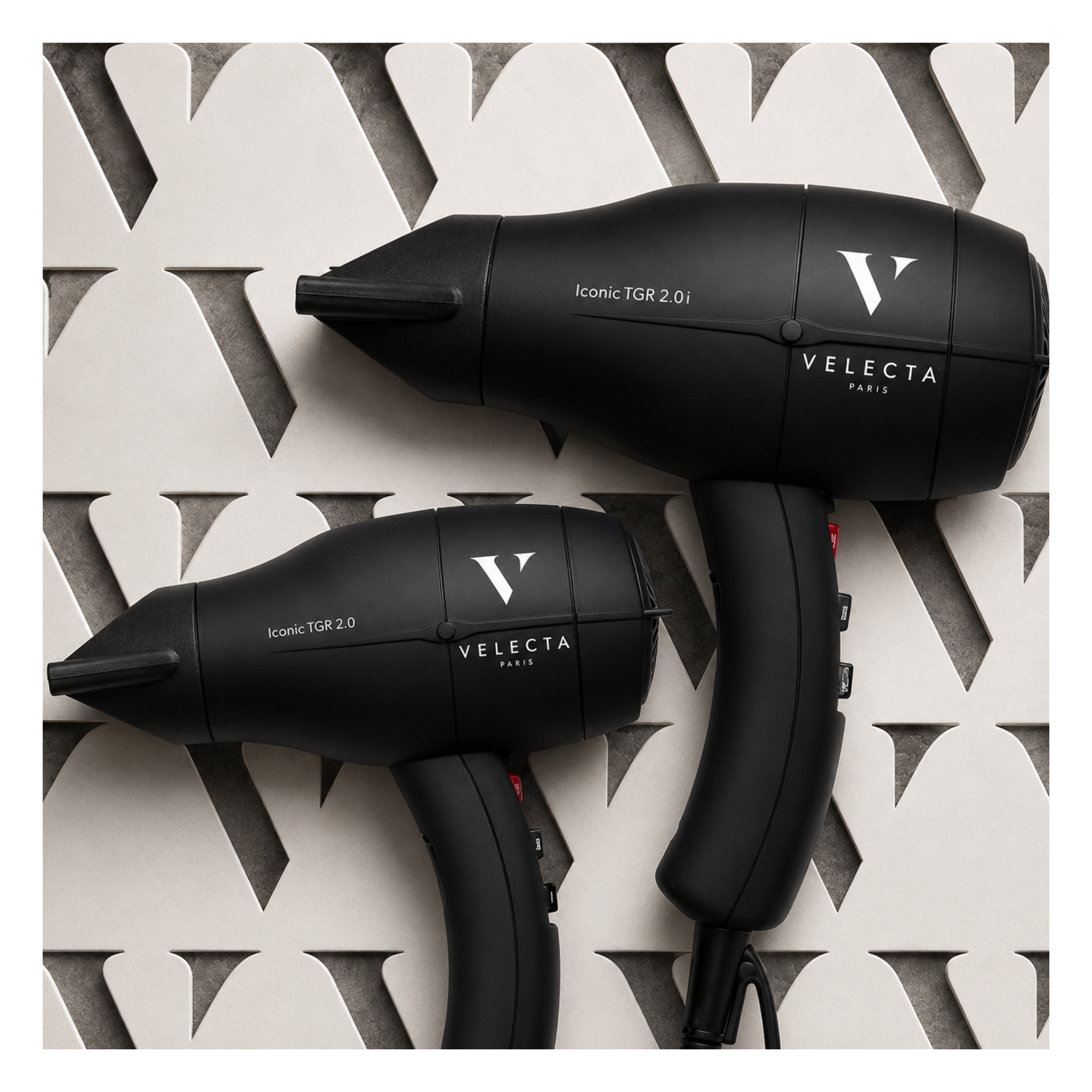 Velecta - Iconic TGR 2.0 - Sèche-cheveux noir intense