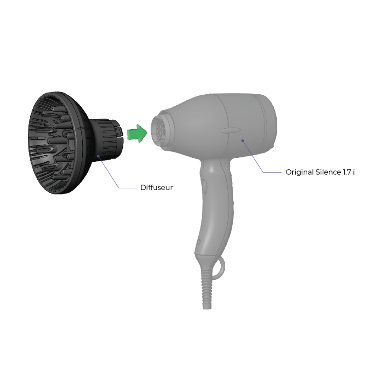 Velecta - Original Silence 1.7i - Diffuseur